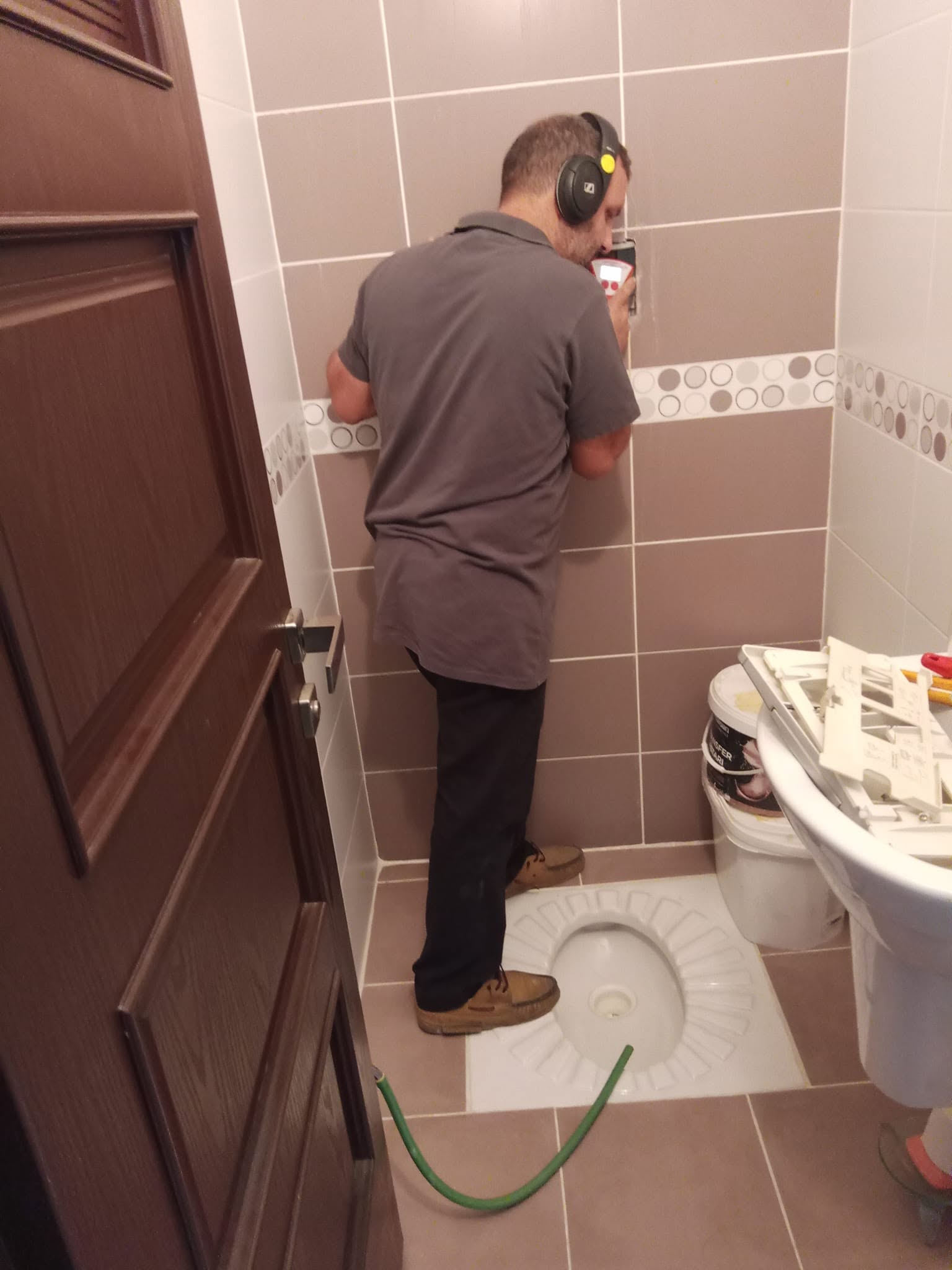 Haymana banyo gider müdahalesi